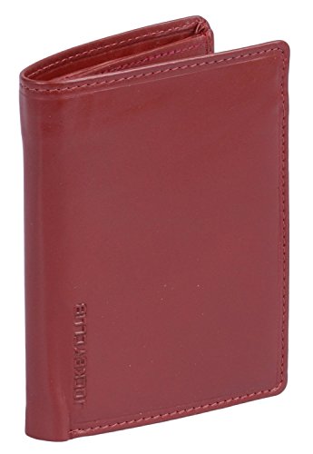 LEAS Ausweismappe, Kreditkartentasche Echt-Leder, rot Card-Collection von LEAS