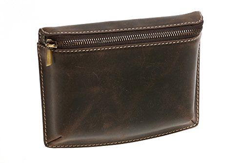 LEAS Gürtel- und Hüfttasche mit Gürtellasche Echt-Leder, braun Vintage-Collection LEAS Gürtel- und Hüfttasche mit Gürtellasche Echt-Leder, braun Vintage-Collection von LEAS