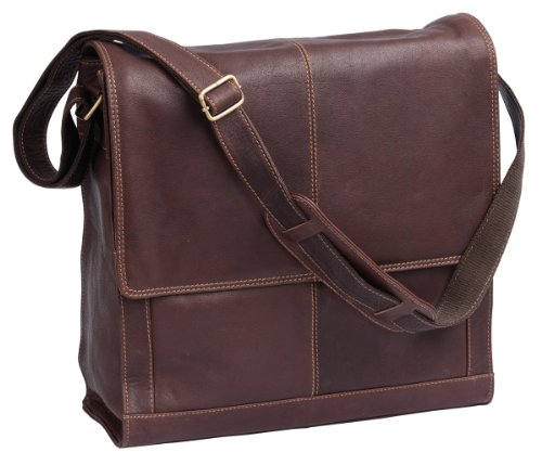 LEAS Große Messengertasche aus Büffelleder für große Ordner/Notebooks by Echt-Leder, braun Classic Bags LEAS Große Messengertasche aus Büffelleder für große Ordner/Notebooks by Echt-Leder, braun Classic Bags von LEAS