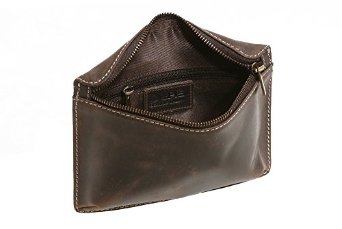 LEAS Gürteltasche mit Volllederausstattung und Geschenkbox Echt-Büffel-Leder, braun Vintage-Collection LEAS Gürteltasche mit Volllederausstattung und Geschenkbox Echt-Büffel-Leder, braun Vintage-Collection von LEAS