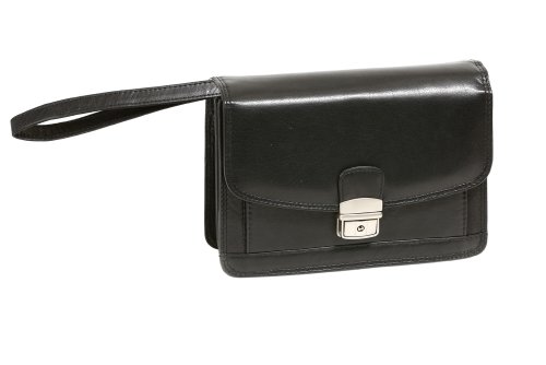 LEAS Herrentasche aus Rindleder Echt-Leder, schwarz Men's Bags LEAS Herrentasche aus Rindleder Echt-Leder, schwarz Men's Bags von LEAS