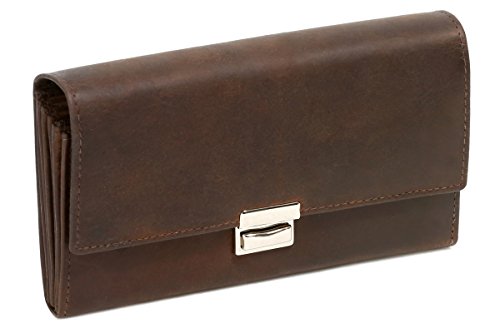 LEAS Kellner-, Taxifahrer- & Truckerbörse im Vintage-Stil Echt-Leder, dunkelbraun Vintage LEAS Kellner-, Taxifahrer- & Truckerbörse im Vintage-Stil Echt-Leder, dunkelbraun Vintage von LEAS