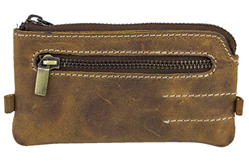 LEAS Schlüsseltasche natur Echt-Leder, cognac Vintage-Collection LEAS Schlüsseltasche natur Echt-Leder, cognac Vintage-Collection von LEAS