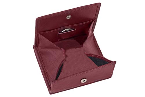 LEAS Wiener-Schachtel im Ausweis-Format mit großer Kleingeldschütte und RFID-Schutz, Echt-Leder, rot/cherry Special Edition LEAS Wiener-Schachtel im Ausweis-Format mit großer Kleingeldschütte und RFID-Schutz, Echt-Leder, rot/cherry Special Edition von LEAS