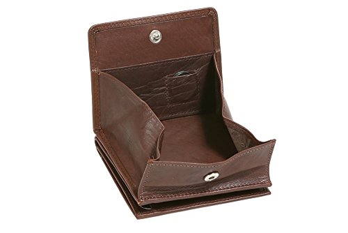 LEAS Wiener-Schachtel im Ausweis-Format mit großer Kleingeldschütte und RFID Schutz, Echt-Leder, Dunkelbraun Special Edition LEAS Wiener-Schachtel im Ausweis-Format mit großer Kleingeldschütte und RFID Schutz, Echt-Leder, Dunkelbraun Special Edition von LEAS