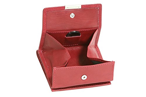 LEAS Wiener-Schachtel mit großer Kleingeldschütte und RFID Schutzfolie, Echt-Leder, Cherry/rot Special Edition LEAS Wiener-Schachtel mit großer Kleingeldschütte und RFID Schutzfolie, Echt-Leder, Cherry/rot Special Edition von LEAS