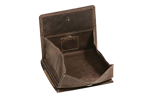 LEAS Wiener-Schachtel mit großer Kleingeldschütte im Vintage Style, Echt-Leder, dunkelbraun Vintage-Collection'' LEAS Wiener-Schachtel mit großer Kleingeldschütte im Vintage Style, Echt-Leder, dunkelbraun Vintage-Collection'' von LEAS