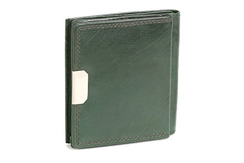 LEAS Wiener-Schachtel mit großer Kleingeldschütte, Echt-Leder, grün Special Edition LEAS Wiener-Schachtel mit großer Kleingeldschütte, Echt-Leder, grün Special Edition von LEAS