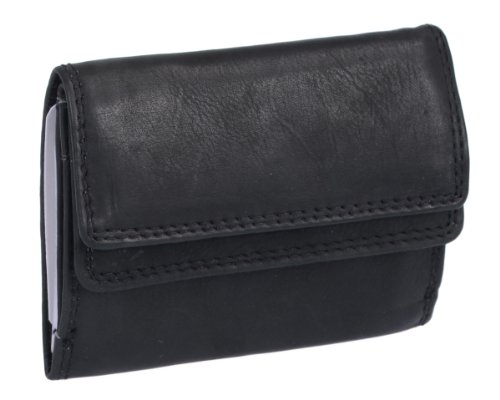 LEAS Minibörse Echt-Leder, schwarz Mini-Edition LEAS Minibörse Echt-Leder, schwarz Mini-Edition von LEAS