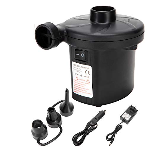 LEBEXY Elektrische Luftpumpe für Luftmatratze | Pumpe Luftmatratze | Pool Luftpumpe Elktro | Luftmatrazenpumpe Luftpumpe Matratze für Pool Schlauchboot Luftbett Gymnastikball, Normale Leistung LEBEXY Elektrische Luftpumpe für Luftmatratze | Pumpe Luftmatratze | Pool Luftpumpe Elktro | Luftmatrazenpumpe Luftpumpe Matratze für Pool Schlauchboot Luftbett Gymnastikball, Normale Leistung von LEBEXY