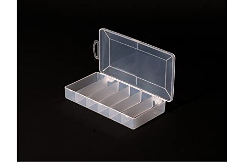 LEEDA 6 Compartment Tackle Box Angelbox mit 6 Fächern, farblos, Einheitsgröße LEEDA 6 Compartment Tackle Box Angelbox mit 6 Fächern, farblos, Einheitsgröße von LEEDA