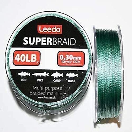 LEEDA Super Braid 18 kg, 137 m, andere, 40 lb LEEDA Super Braid 18 kg, 137 m, andere, 40 lb von LEEDA