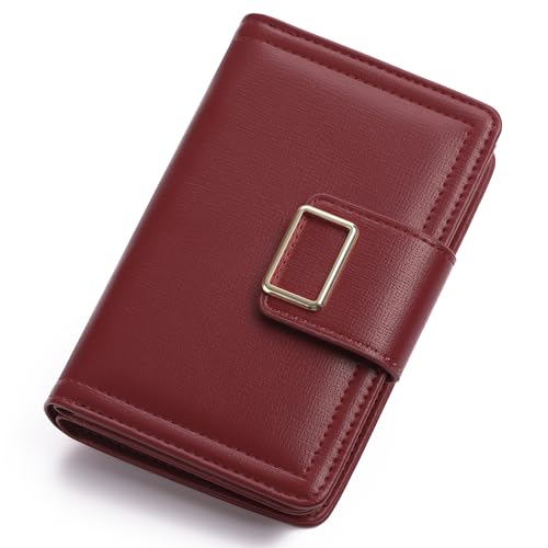 LEEXTON Geldbeutel Damen Große Kapazität kleines,Portemonnaie Kurzer Damen,Elegante und Süße Klein Damen Geldbeutel mit Zipper Münzfach LEEXTON Geldbeutel Damen Große Kapazität kleines,Portemonnaie Kurzer Damen,Elegante und Süße Klein Damen Geldbeutel mit Zipper Münzfach von LEEXTON