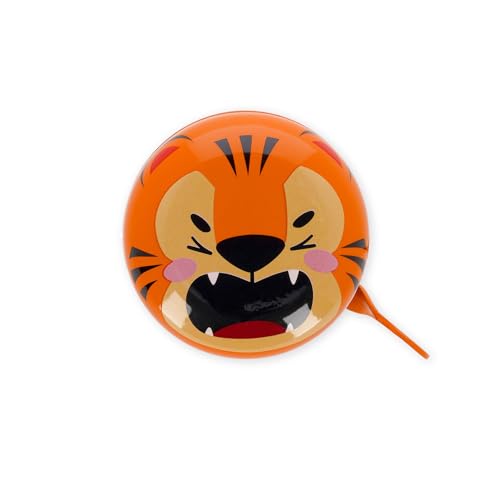 Legami Fahrradklingel - Bike Bell, Fahrradhupe für Kinder, strapazierfähig, Tiger-Motiv, Orange Legami Fahrradklingel - Bike Bell, Fahrradhupe für Kinder, strapazierfähig, Tiger-Motiv, Orange von LEGAMI