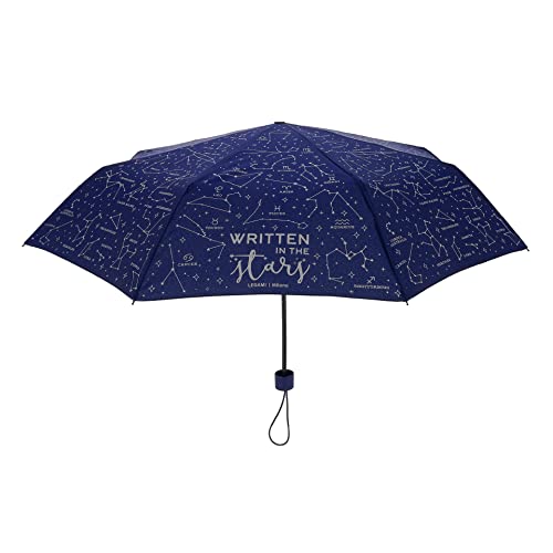 Legami - Faltbarer Regenschirm, manuelle Öffnung, winddichte Struktur, Tasche im Lieferumfang enthalten, leicht, tragbar, Ø 100 cm, Thema Stars, Stars Legami - Faltbarer Regenschirm, manuelle Öffnung, winddichte Struktur, Tasche im Lieferumfang enthalten, leicht, tragbar, Ø 100 cm, Thema Stars, Stars von LEGAMI