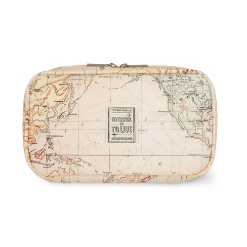 Legami - Kabel-Organizer - Kabel-Organiser, Reise-Etui für Kabel und Telefon, PC, Tasche für elektronische Gadgets, Ladegerät, Powerbank, kleine tragbare Tasche, 23,8 x 14 x 4,7 cm, beige, weich Legami - Kabel-Organizer - Kabel-Organiser, Reise-Etui für Kabel und Telefon, PC, Tasche für elektronische Gadgets, Ladegerät, Powerbank, kleine tragbare Tasche, 23,8 x 14 x 4,7 cm, beige, weich von LEGAMI
