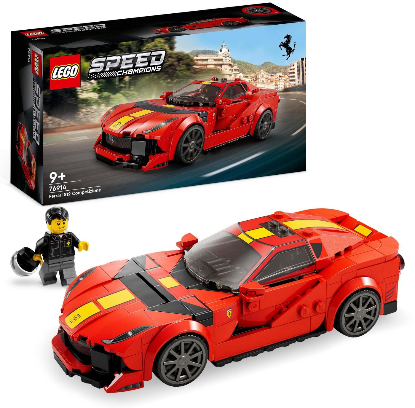 LEGO® Konstruktionsspielsteine Ferrari 812 Competizione (76914), LEGO®Speed Champions, (261 St) von LEGO®