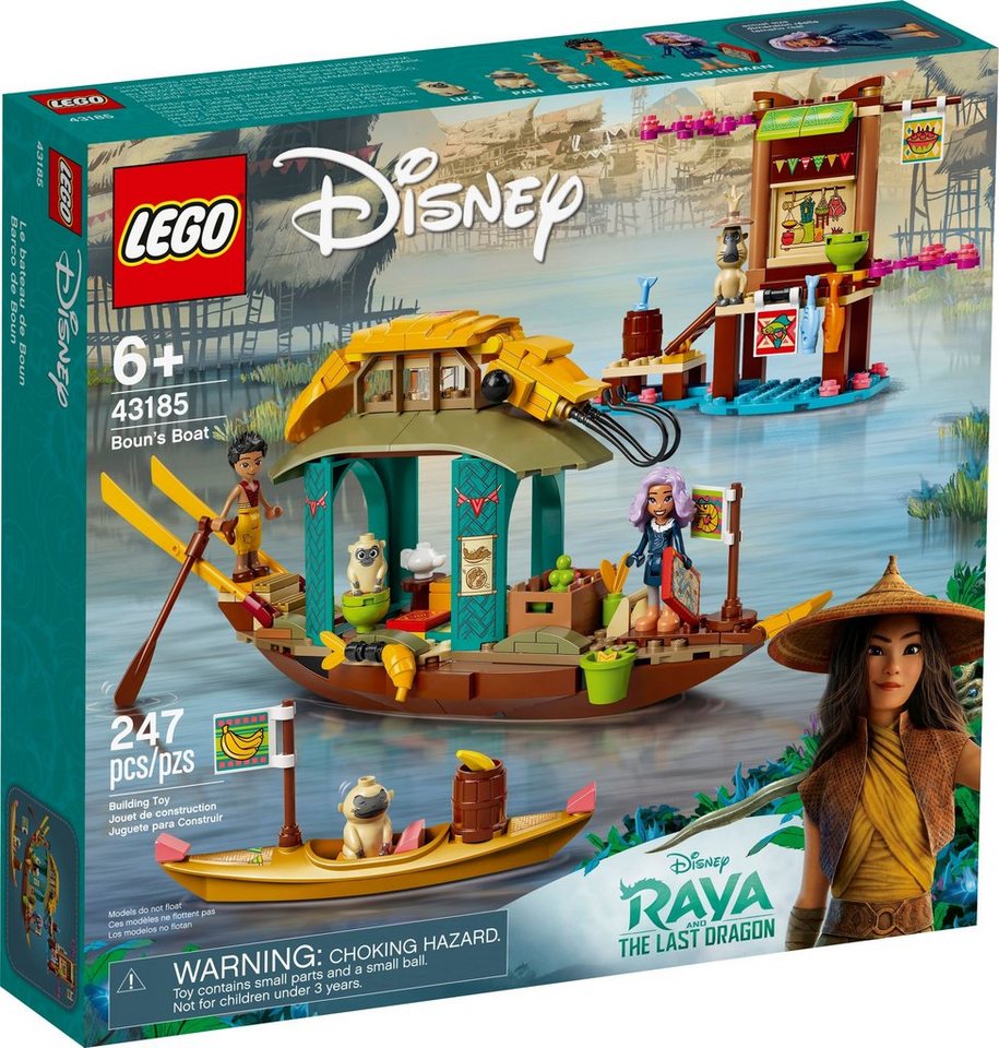 LEGO® Konstruktionsspielsteine LEGO® Disney 43185 Bouns Boot, (247 St) von LEGO®
