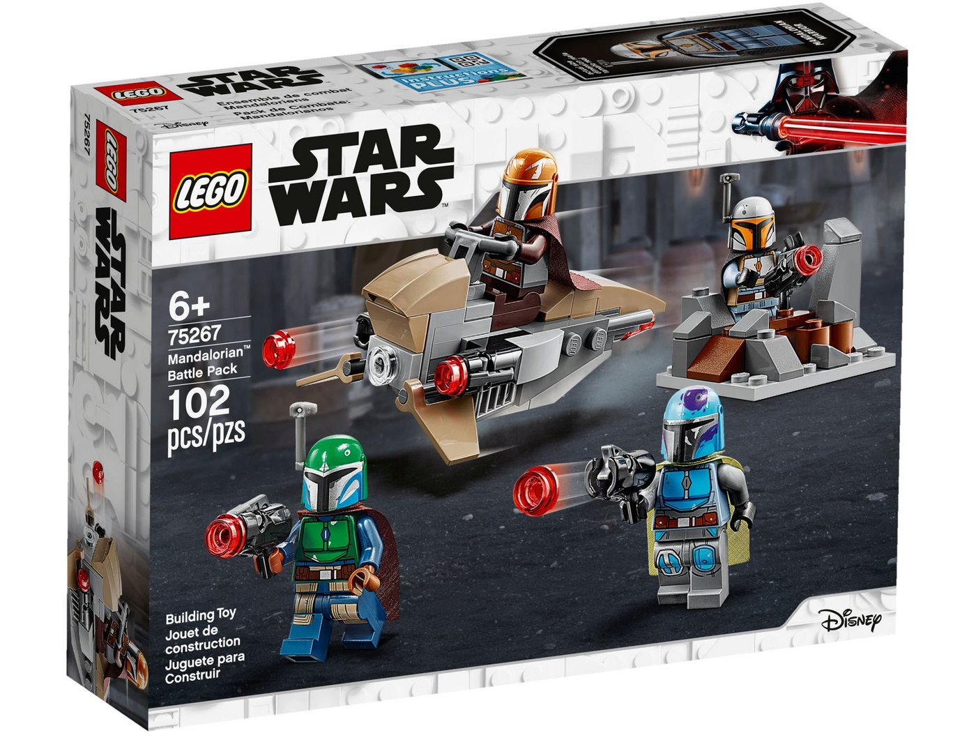 LEGO® Konstruktionsspielsteine LEGO® Star Wars™ 75267 Mandalorianer™ Battle Pack, (102 St) von LEGO®