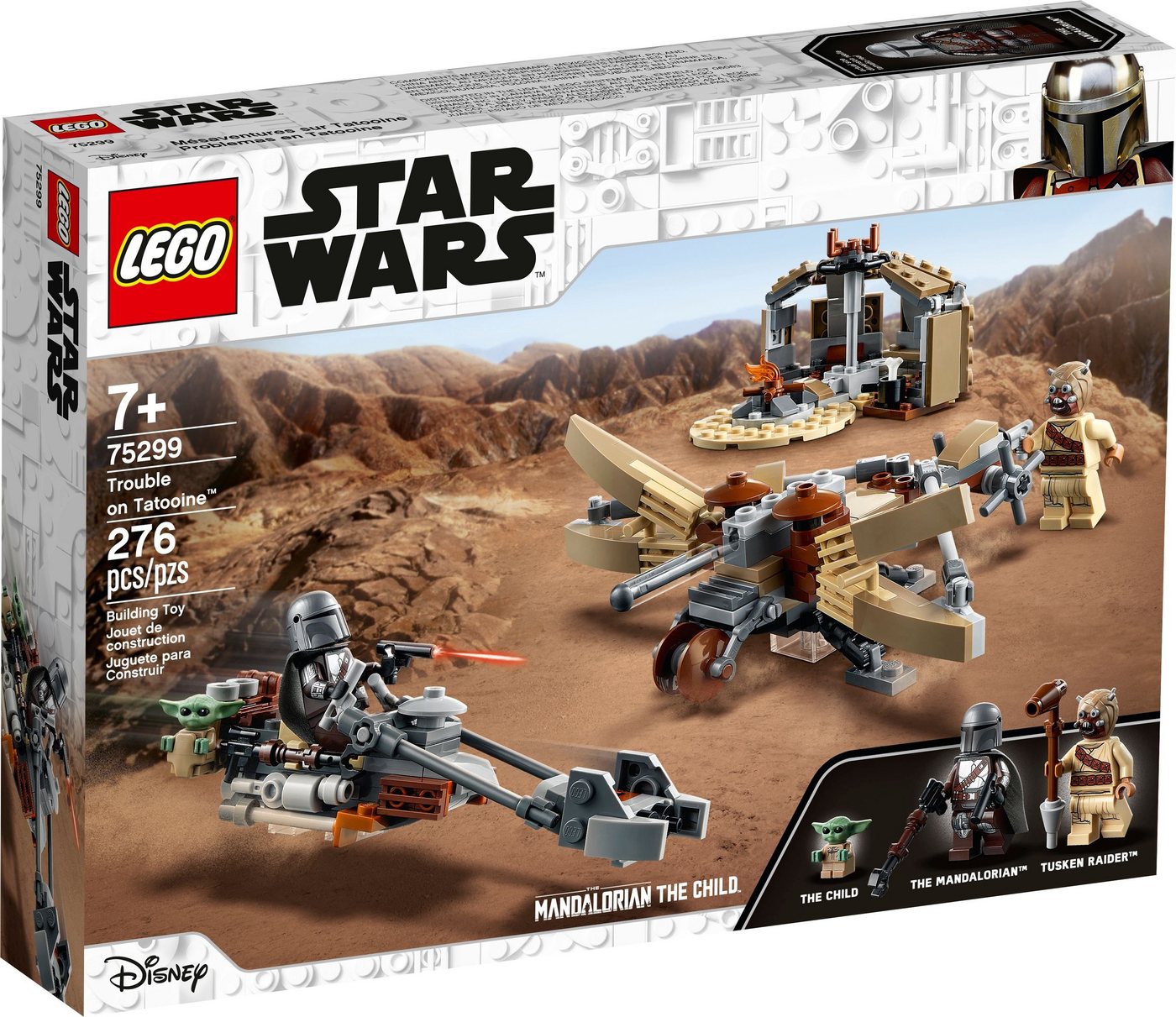 LEGO® Konstruktionsspielsteine LEGO® Star Wars 75299 Ärger auf Tatooine™, (276 St) von LEGO®