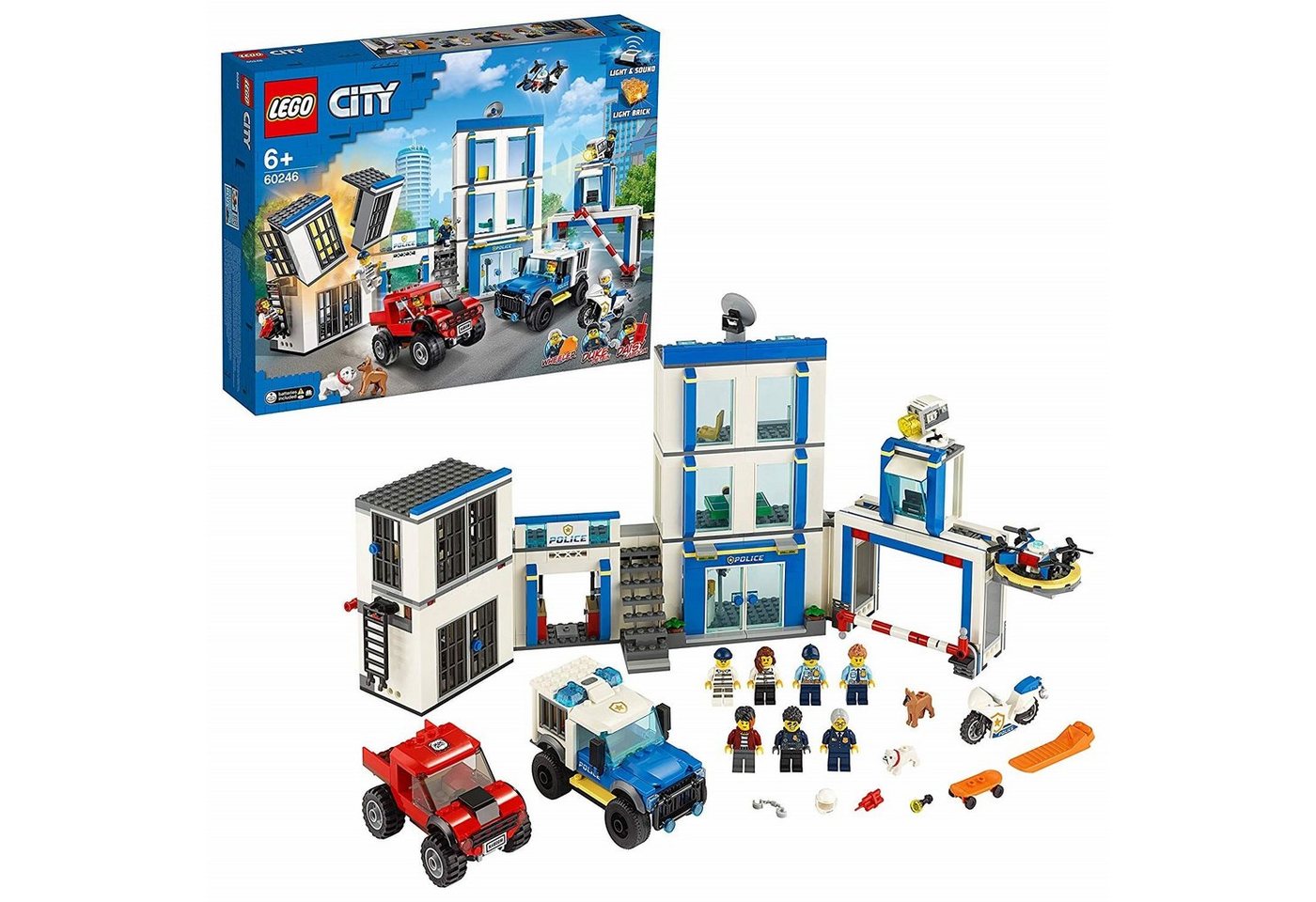 LEGO® Konstruktionsspielsteine 60246 City Polizeistation von LEGO®