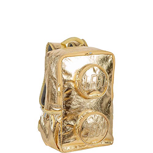 LEGO Backstein-Rucksack, Gold, Einheitsgröße, Brick Rucksack, goldfarben LEGO Backstein-Rucksack, Gold, Einheitsgröße, Brick Rucksack, goldfarben von LEGO