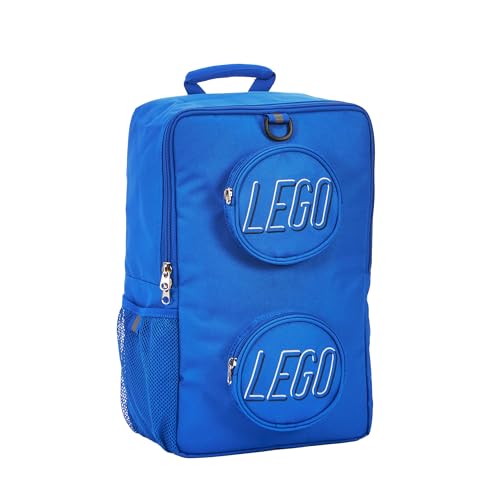 LEGO Unisex-Erwachsenen-Rucksack aus Ziegelstein, blau, Einheitsgröße, Rucksack LEGO Unisex-Erwachsenen-Rucksack aus Ziegelstein, blau, Einheitsgröße, Rucksack von LEGO