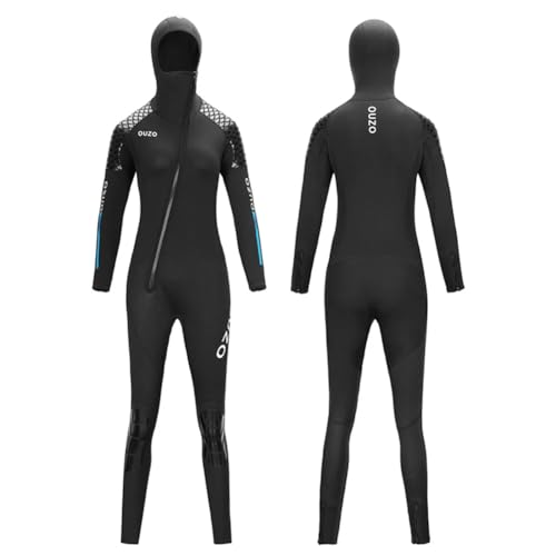3Mm Neoprenanzug Mit Kapuze Für Damen Und Herren, Ganzkörper-Tauchanzug Mit Frontreißverschluss, Der UV-Schutz Und Wärme Bietet, Geeignet Für Freitauchen, Schnorcheln, Surfen, Kanufahren,Women,XXL 3Mm Neoprenanzug Mit Kapuze Für Damen Und Herren, Ganzkörper-Tauchanzug Mit Frontreißverschluss, Der UV-Schutz Und Wärme Bietet, Geeignet Für Freitauchen, Schnorcheln, Surfen, Kanufahren,Women,XXL von LEIDIMUS