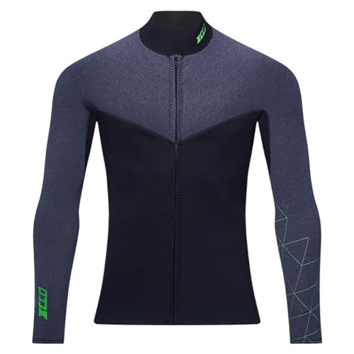 LEIDIMUS Wetsuit-Jacke füR Damen und Herren, 3Mm Neopren, Langarmjacke Mit FrontreißVerschluss, Um Beim Tauchen in Kaltem Wasser, Surfen, Kajakfahren Und Schwimmen Warm Zu Bleiben,Men2,XXL LEIDIMUS Wetsuit-Jacke füR Damen und Herren, 3Mm Neopren, Langarmjacke Mit FrontreißVerschluss, Um Beim Tauchen in Kaltem Wasser, Surfen, Kajakfahren Und Schwimmen Warm Zu Bleiben,Men2,XXL von LEIDIMUS