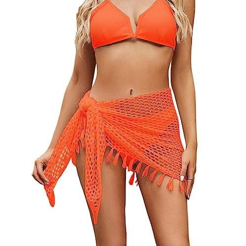 LEJIAJU Damen-Badeanzug, Sarong-Wrap-Rock, Strand-Überzug, Badebekleidung von LEJIAJU