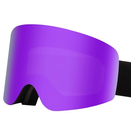 LEJIAJU Magnetische Skibrille, Snowboardbrille, Anti-Beschlag-Doppelschicht-Skibrille, Outdoor-Sport, Schneebrille von LEJIAJU