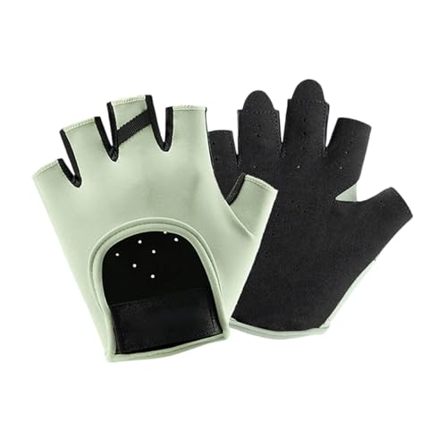 LEJIAJU Silikon-Handschuhe, rutschfest, 5-Finger-Workout-Handschuhe, Gewichtstraining, Gewichtheben, Handschuhe für Damen und Herren, 2 Stück von LEJIAJU