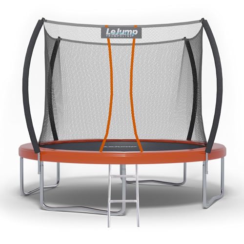 LeJump 305 cm Durchmesser Trampolin Sunrise Outdoor Trampolin für Fitness und den Garten mit Umlaufendem Sicherheitsnetz und Randabdeckung,… (Sunrise-10FT, 305cm) LeJump 305 cm Durchmesser Trampolin Sunrise Outdoor Trampolin für Fitness und den Garten mit Umlaufendem Sicherheitsnetz und Randabdeckung,… (Sunrise-10FT, 305cm) von LEJUMP