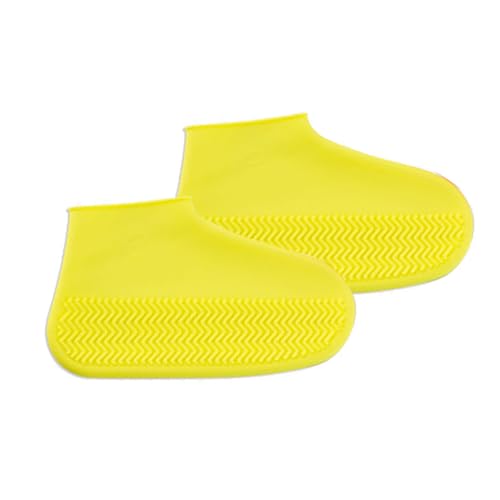 Affectionk 568 rutschfeste wasserdichte Schuhüberzüge, wasserdichte Schuhüberzieher aus Silikon, Unisex, für Regen von LEJXORLIN