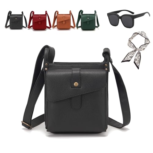 Dollver Design Crossbody Ledertasche Dollver Crossbody Bag Dollver Crossbody Geldbörse für Frauen Eingebaute Brieftasche Mehrere Fächer /550 von LEJXORLIN