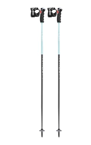 LEKI Damen Artena Airfoil 3D Skistöcke, Anthracite-Turquoise-White, 115CM LEKI Damen Artena Airfoil 3D Skistöcke, Anthracite-Turquoise-White, 115CM von LEKI