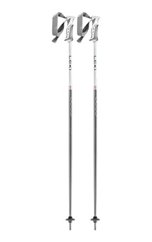 LEKI Damen Bliss Skistöcke, Gunmetal-White-roségold, 110CM LEKI Damen Bliss Skistöcke, Gunmetal-White-roségold, 110CM von LEKI