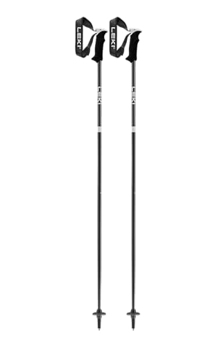 LEKI Damen Elite Lady Skistöcke, Black-Dark Anthracite-White, 115CM LEKI Damen Elite Lady Skistöcke, Black-Dark Anthracite-White, 115CM von LEKI