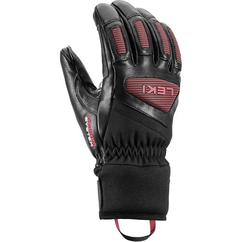 LEKI Damen Griffin Pro 3D Handschuhe, Black-rosé, 7 LEKI Damen Griffin Pro 3D Handschuhe, Black-rosé, 7 von LEKI