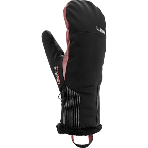 LEKI Damen Vallarta 3D Handschuhe, Black-rosé, 7.5 LEKI Damen Vallarta 3D Handschuhe, Black-rosé, 7.5 von LEKI