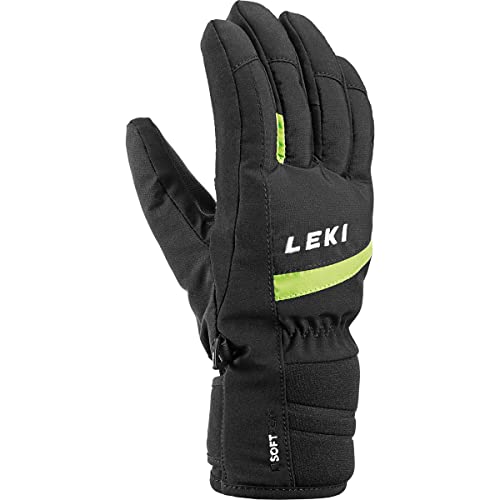 LEKI Goods Sonnenbrille, Schwarz/Limette, Größe 7 von LEKI