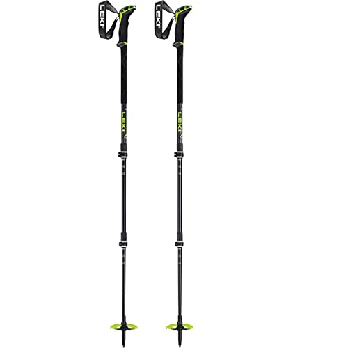 LEKI Guide 3 Skistöcke, Black-Neonyellow-dk Anthracite, 110-150cm LEKI Guide 3 Skistöcke, Black-Neonyellow-dk Anthracite, 110-150cm von LEKI