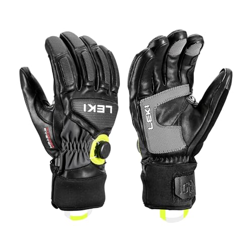 LEKI Griffin Tune 3D Boa Handschuhe, Black-Graphite-Ice Lemon, EU 11 LEKI Griffin Tune 3D Boa Handschuhe, Black-Graphite-Ice Lemon, EU 11 von LEKI