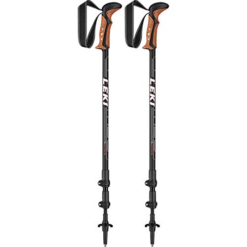 LEKI 6492043 Khumbu Wanderstöcke, Black von LEKI