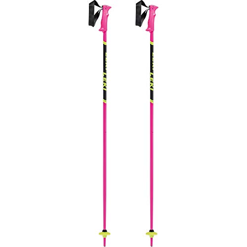 LEKI Kinder Racing Skistöcke, neonpink-schwarz-Neongelb, 100cm LEKI Kinder Racing Skistöcke, neonpink-schwarz-Neongelb, 100cm von LEKI