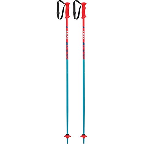 LEKI Sportartikel, Unisex, Petrol/Neonrot, 95 cm LEKI Sportartikel, Unisex, Petrol/Neonrot, 95 cm von LEKI