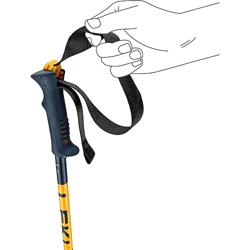 LEKI Kinder Spitfire Lite Skistöcke, Denimblue-aegeanblue-Mustard, 115CM LEKI Kinder Spitfire Lite Skistöcke, Denimblue-aegeanblue-Mustard, 115CM von LEKI