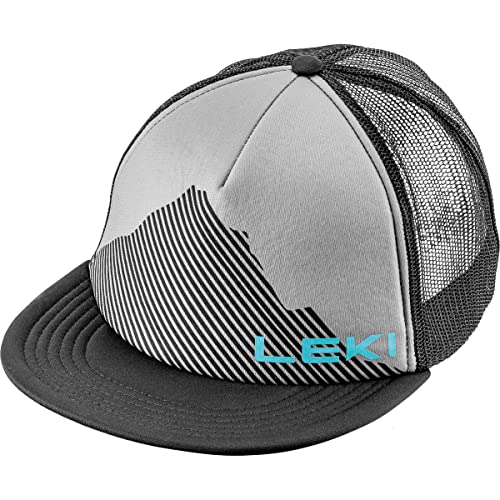 LEKI Logo Cap, Black-Sharkskin-Peacock Blue, ONE Size LEKI Logo Cap, Black-Sharkskin-Peacock Blue, ONE Size von LEKI