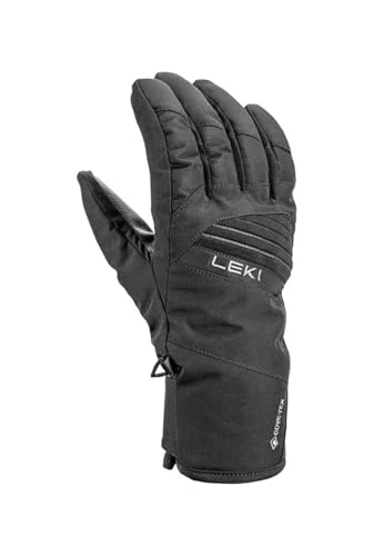 LEKI Space GTX Skihandschuh Snowboardhandschuh Unisex Collection 2023/24 (7, Black) von LEKI