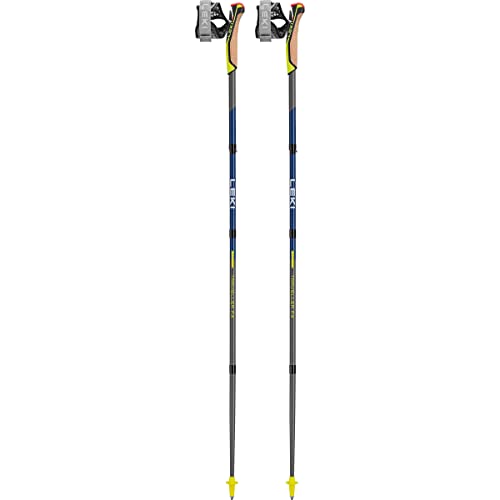 LEKI Traveller FX.One Carbon Stöcke, Silvergray-midnightblue, 120CM LEKI Traveller FX.One Carbon Stöcke, Silvergray-midnightblue, 120CM von LEKI